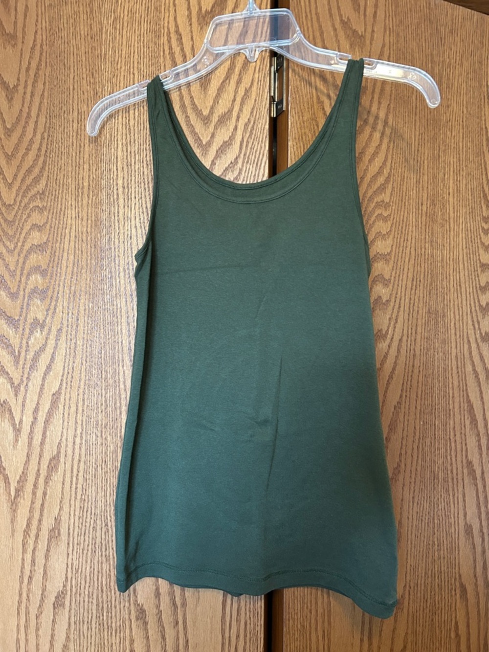 a new day Women's Scoop Neck Tank Top in Dark Green